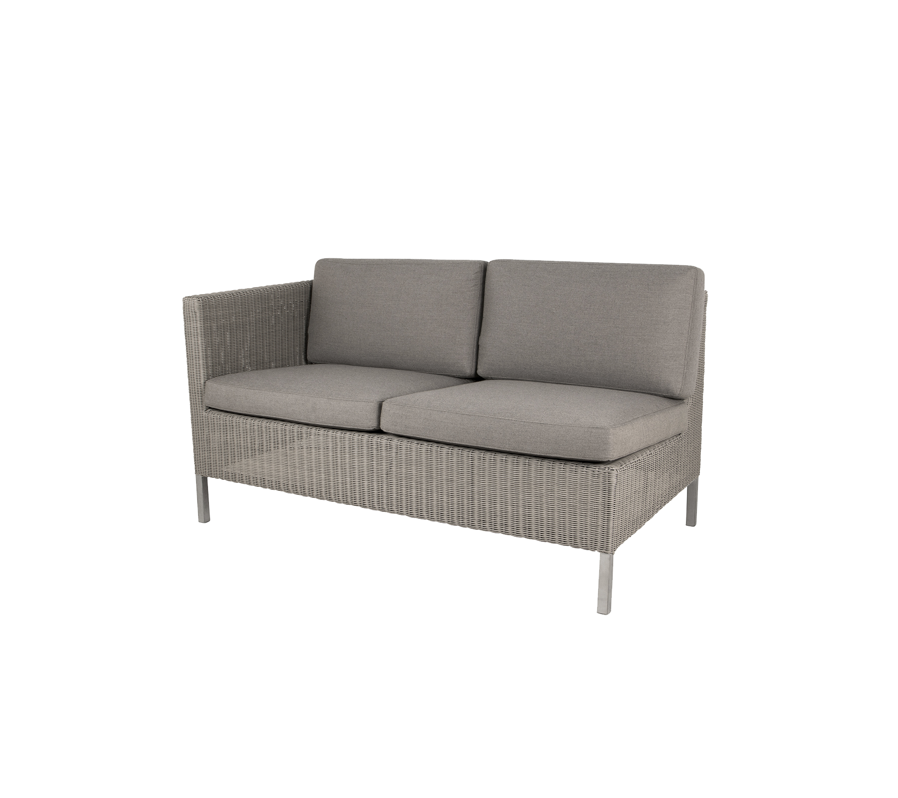 Connect dining lounge 2-pers. sofa, højre modul