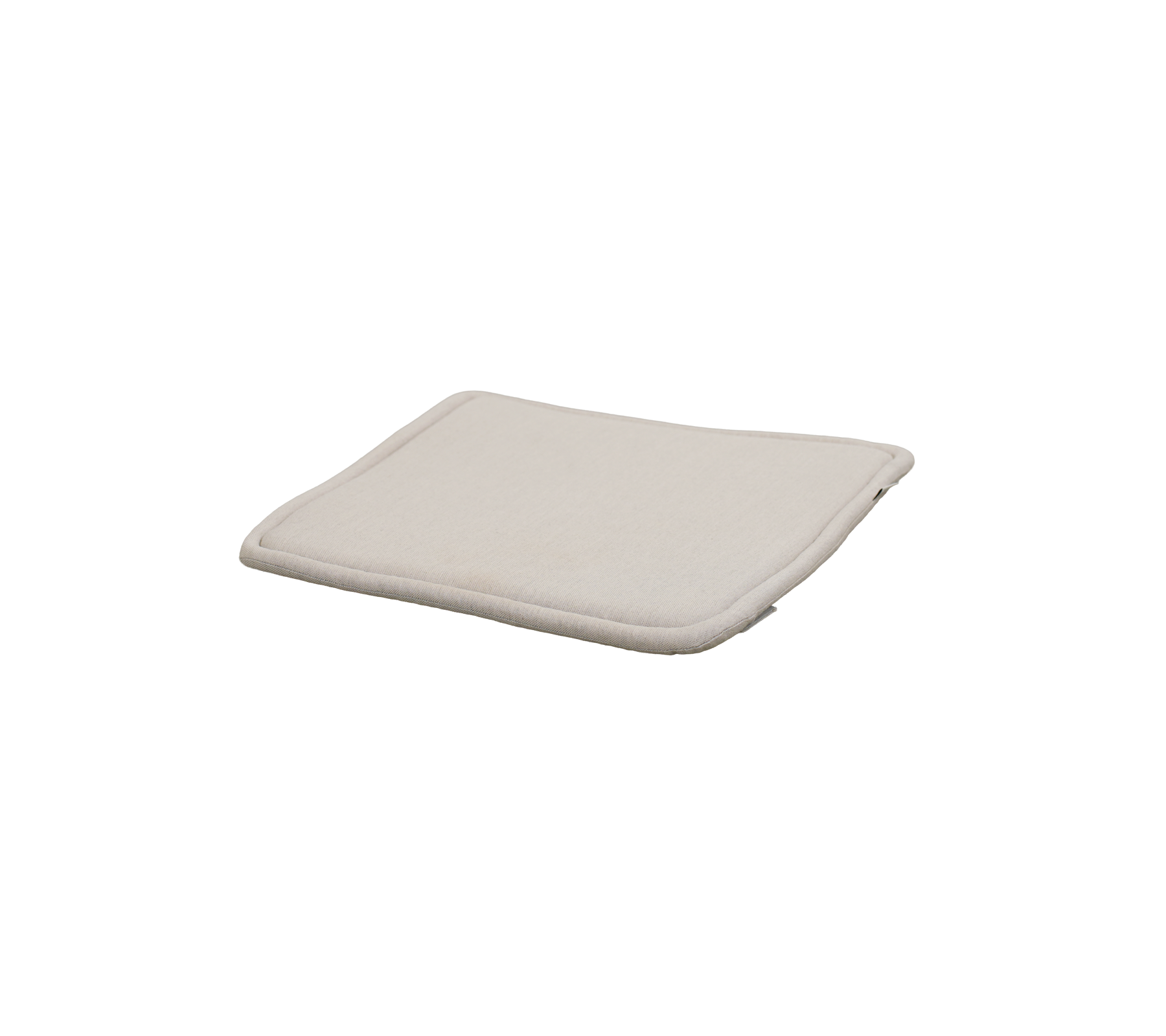 Sandpude med et blødt, buet design og ingen synlige mønstre.