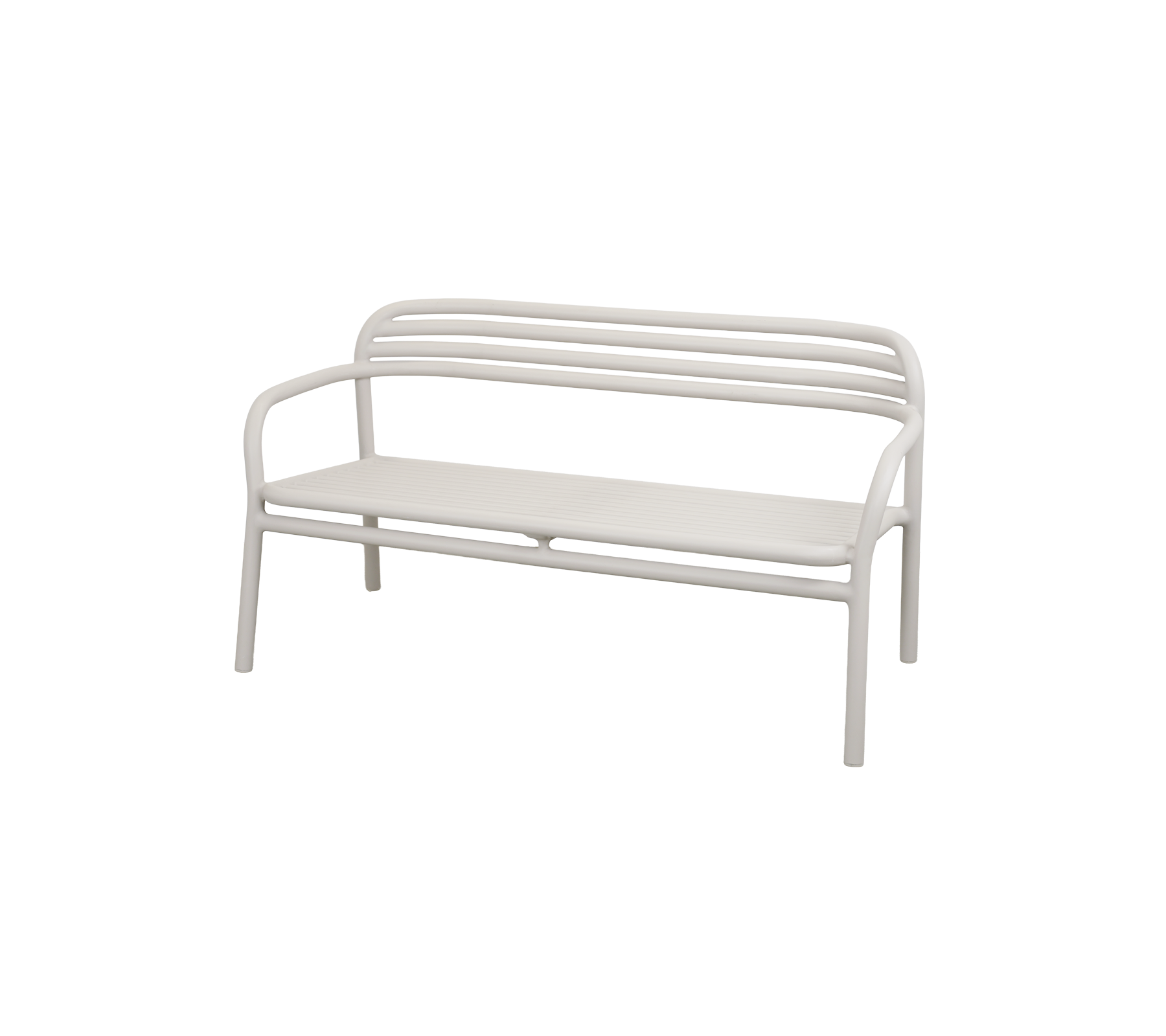 Moderne sandbænk med et minimalistisk design.