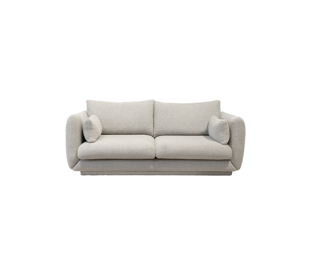 Bloom 2-seater sofa w/plinth