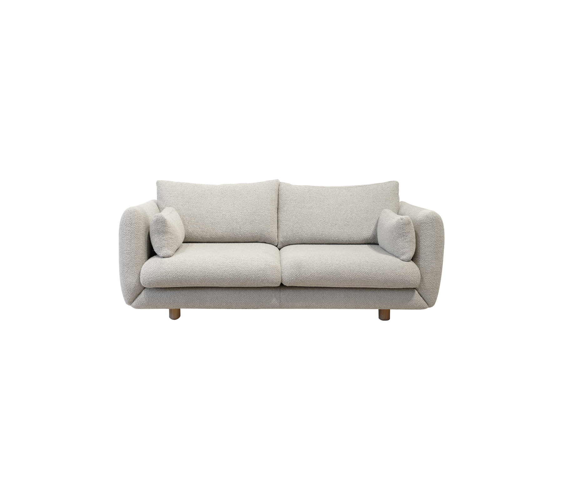 Bloom 2-pers. sofa med teak ben