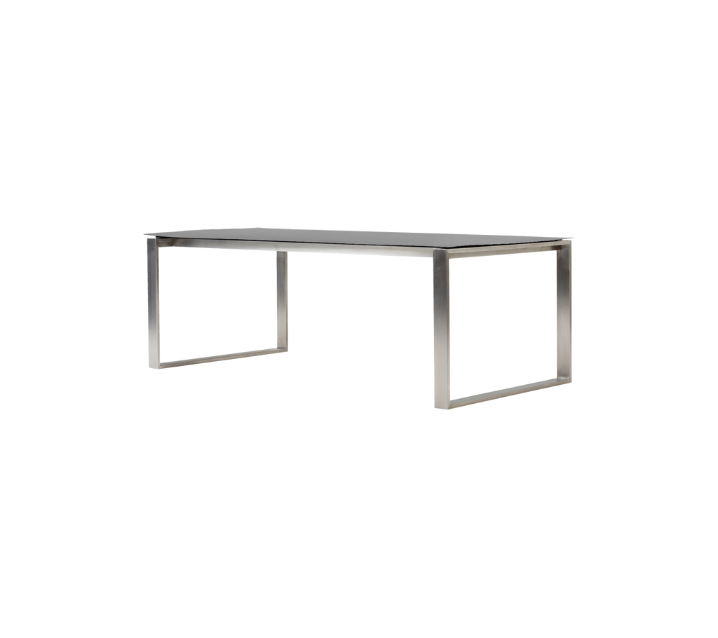 Edge spisebord m/tillægsplader, 210 x 100 cm (330 x 100 cm)