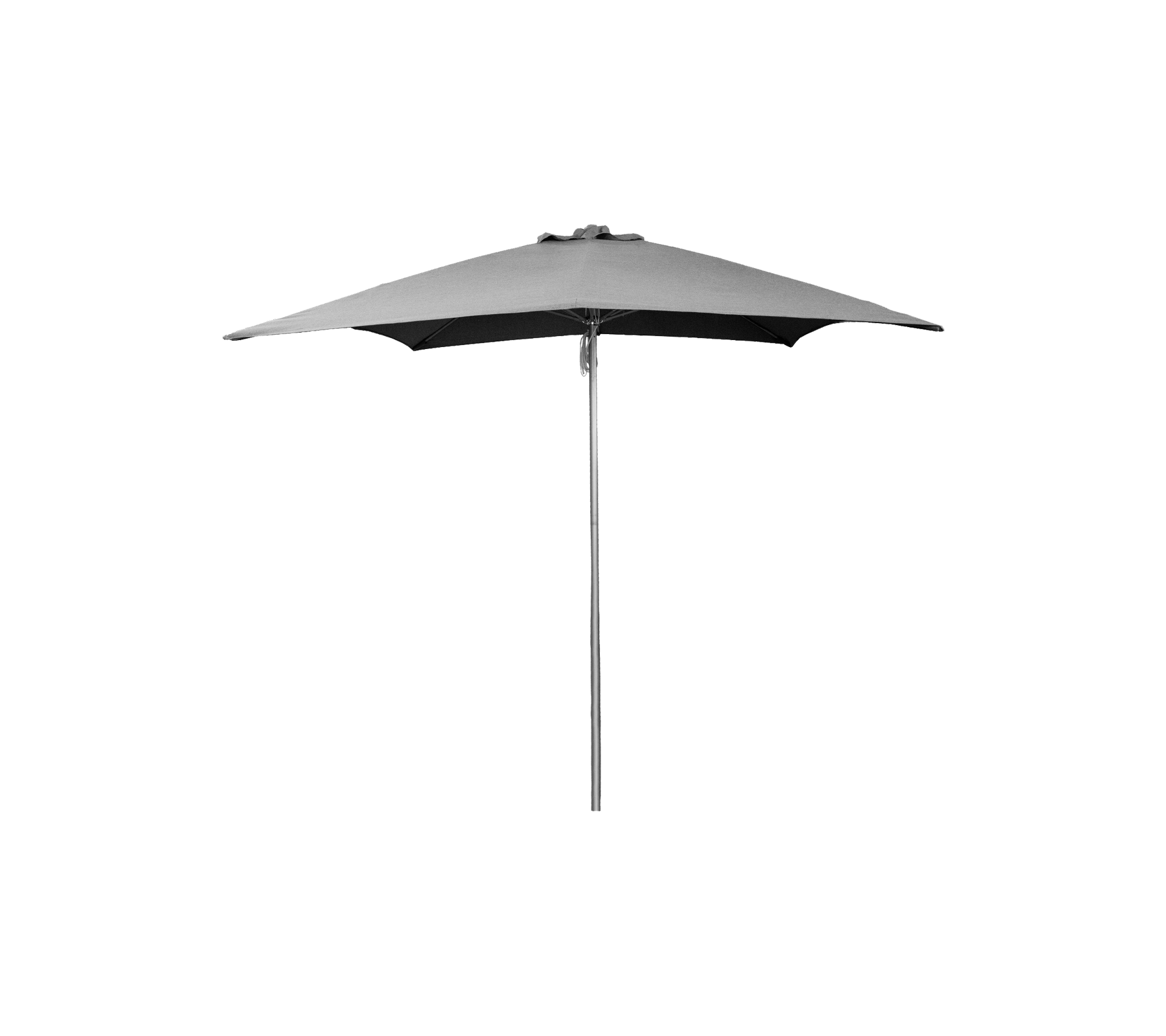 Shadow parasol m/snoretræk, 3x3 m