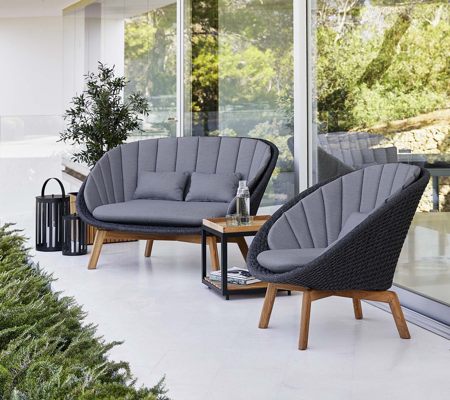 Peacock 2-pers. sofa