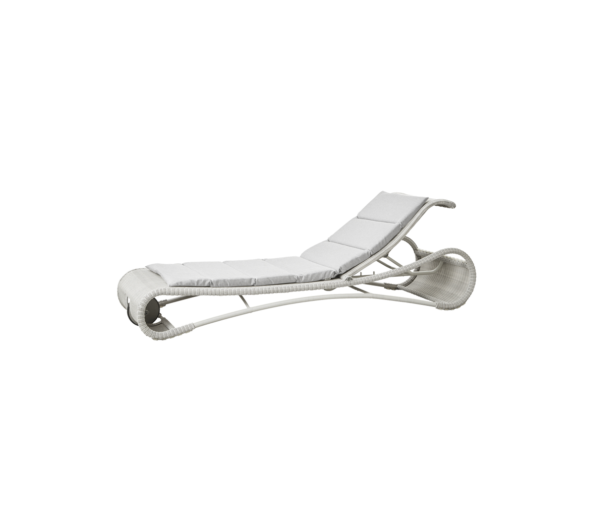 Stilfuld loungestol med et slankt design og komfortabel polstring, perfekt til afslapning og fritid.