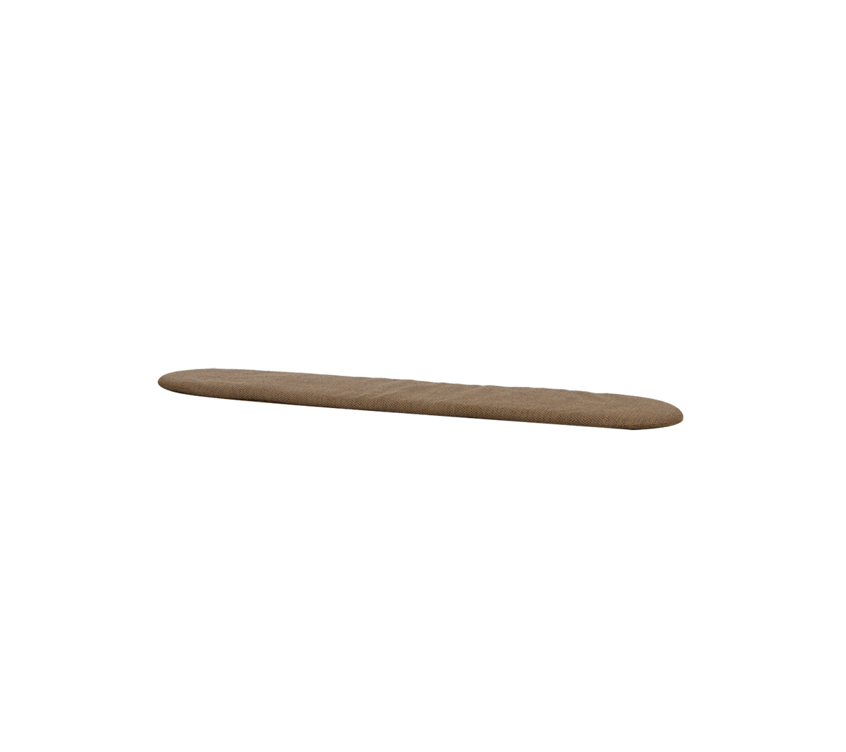 Umberbrun, forlængt pude til Sticks bænk.