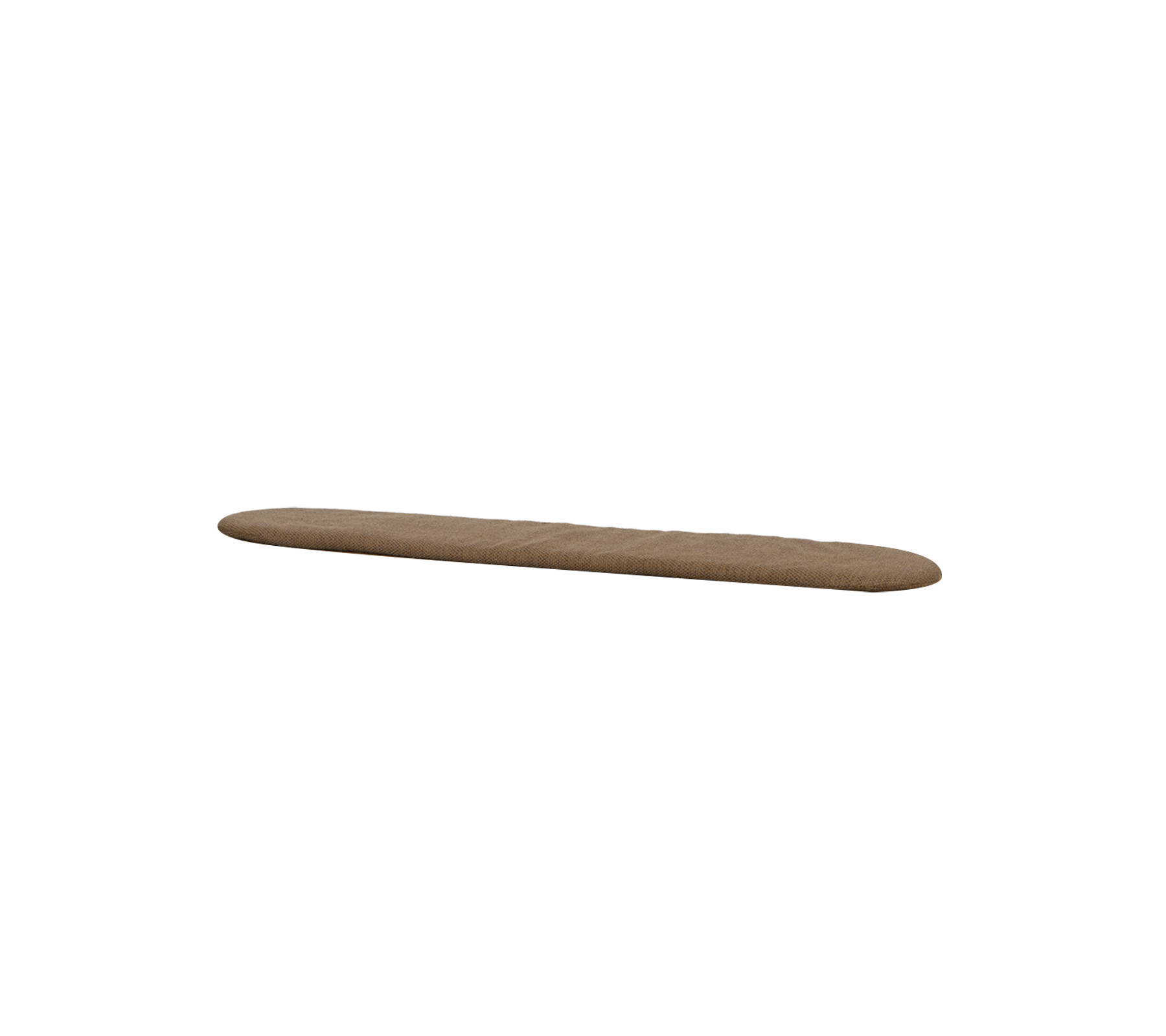 Umberbrun, forlængt pude til Sticks bænk.
