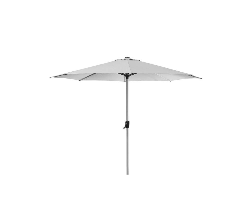 Sunshade parasol m/krank, dia. 3 m