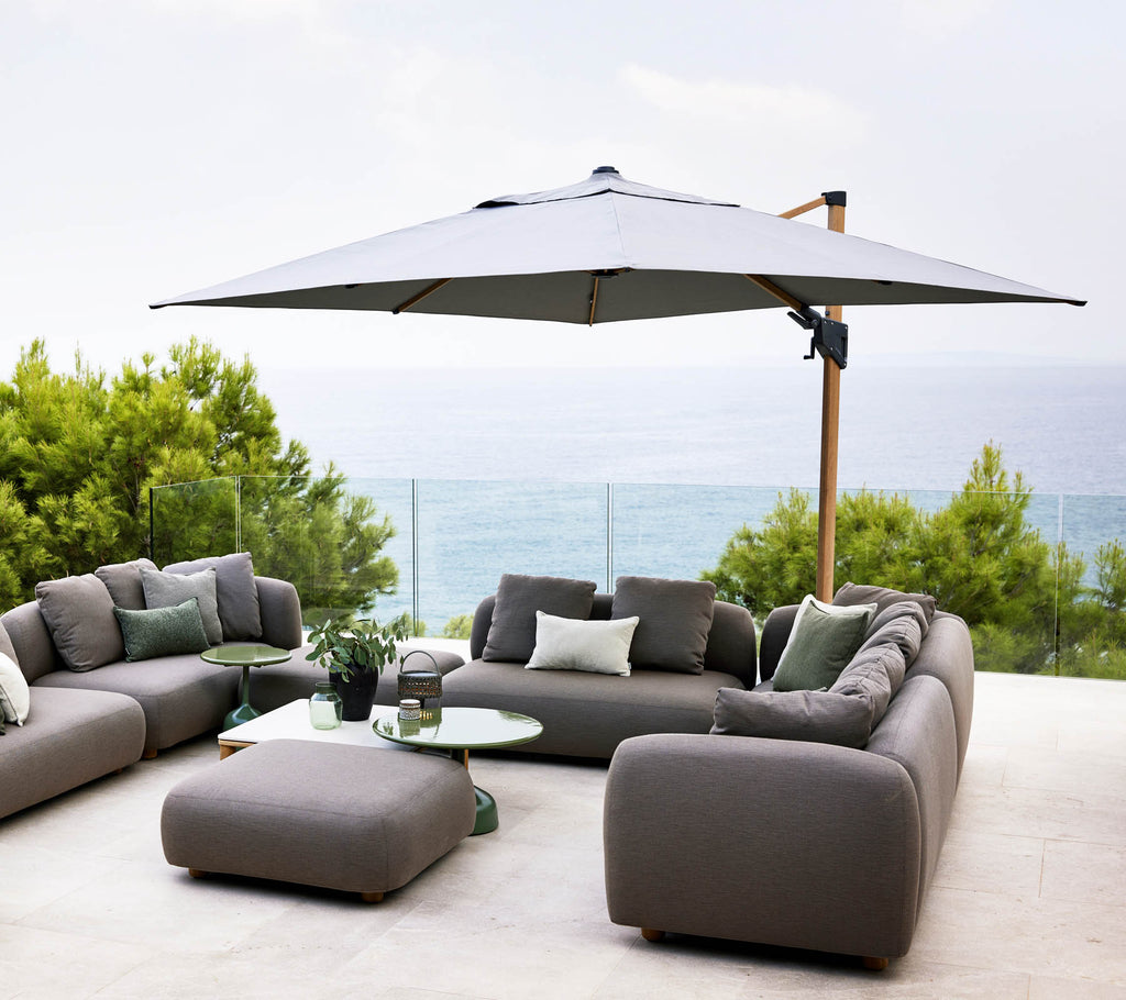 Hyde luxe tilt parasol, 3x3 m