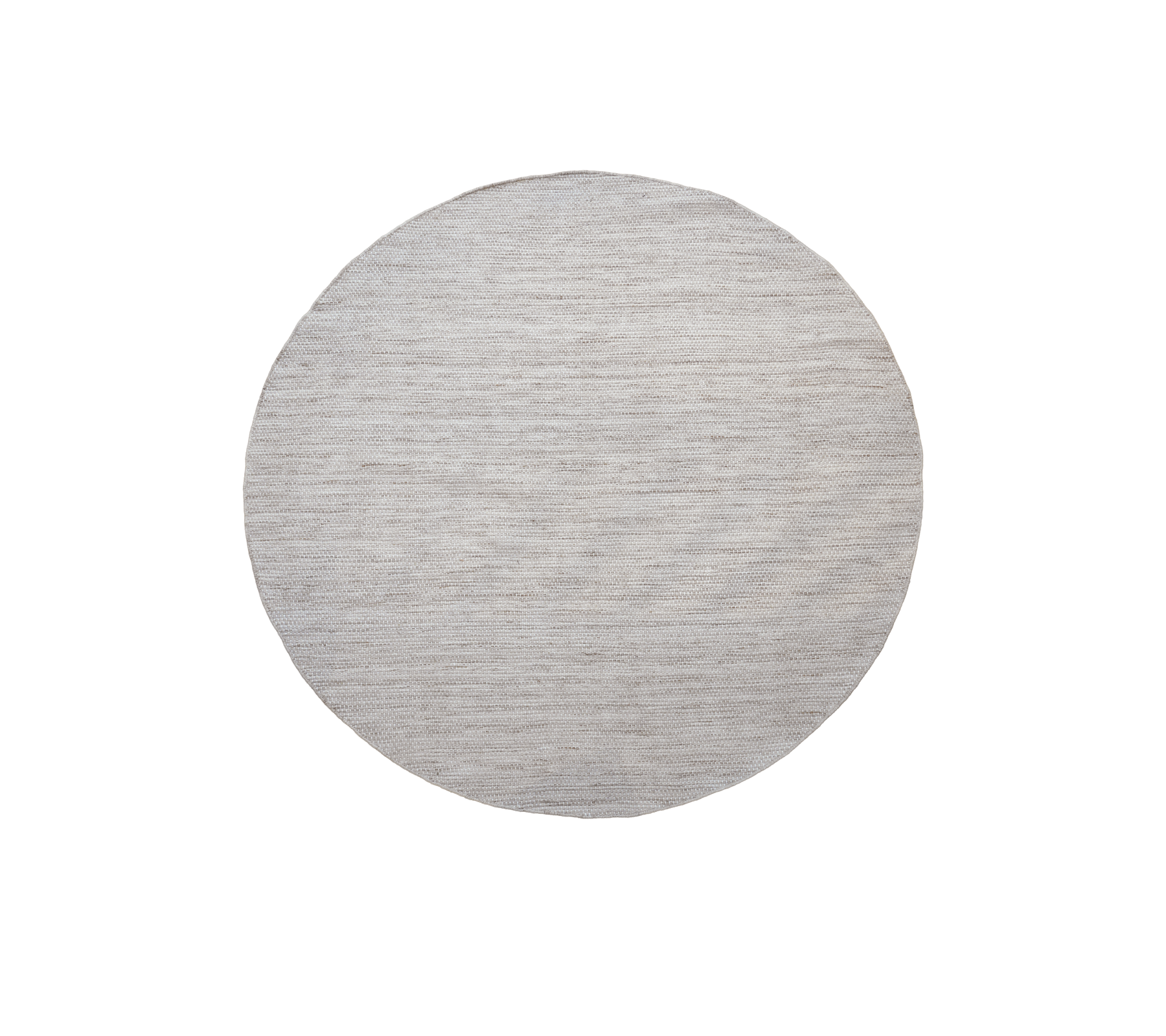 Rund bord i en sand multi-farvet finish.