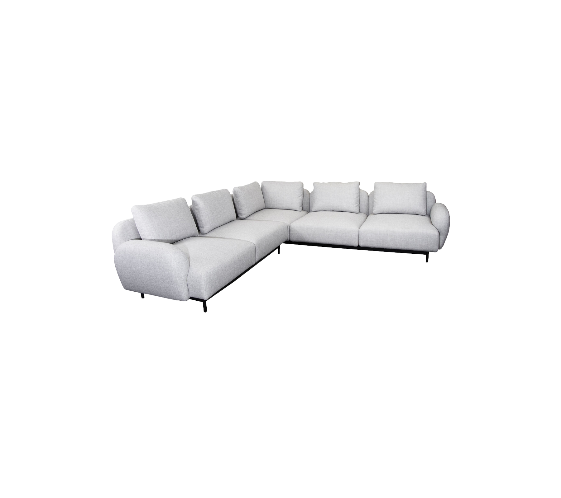 Aura hjørne sofa med lavt armlæn (8)