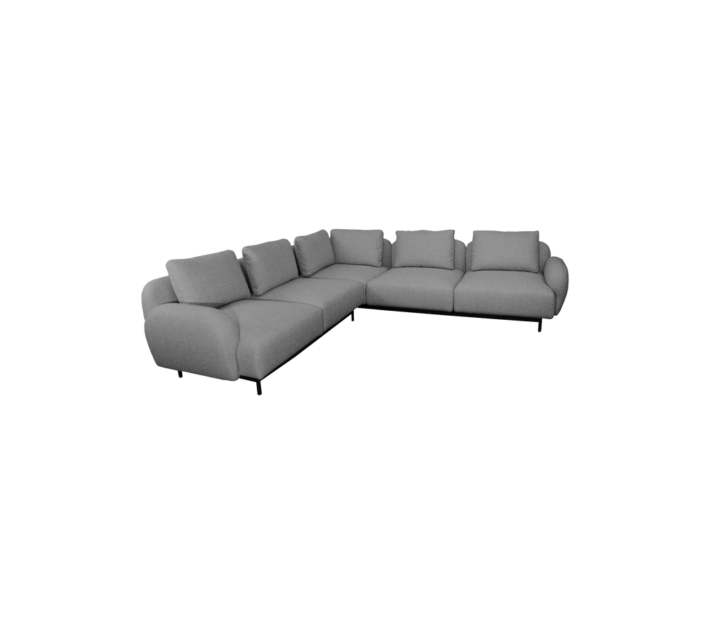 Aura hjørne sofa med lavt armlæn (8)