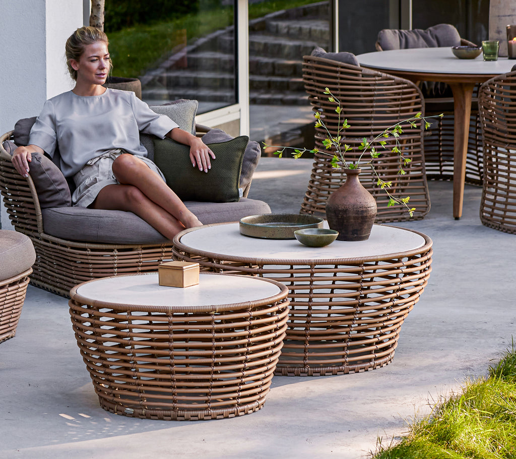 Basket sofabord, stor
