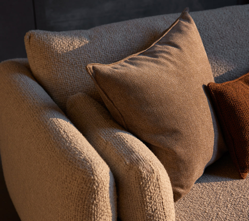 Bloom 3-pers. sofa med teakben