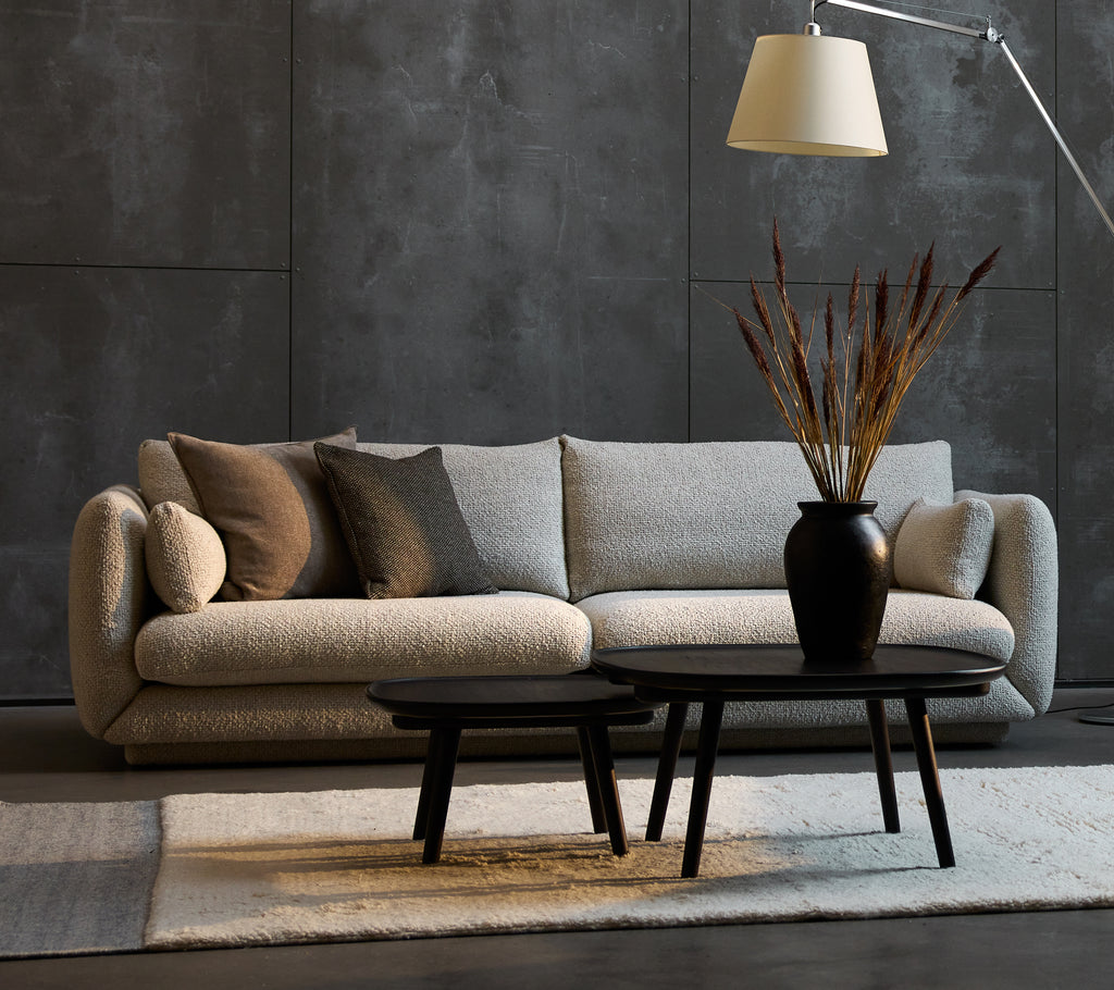Bloom 3-pers. sofa med plint