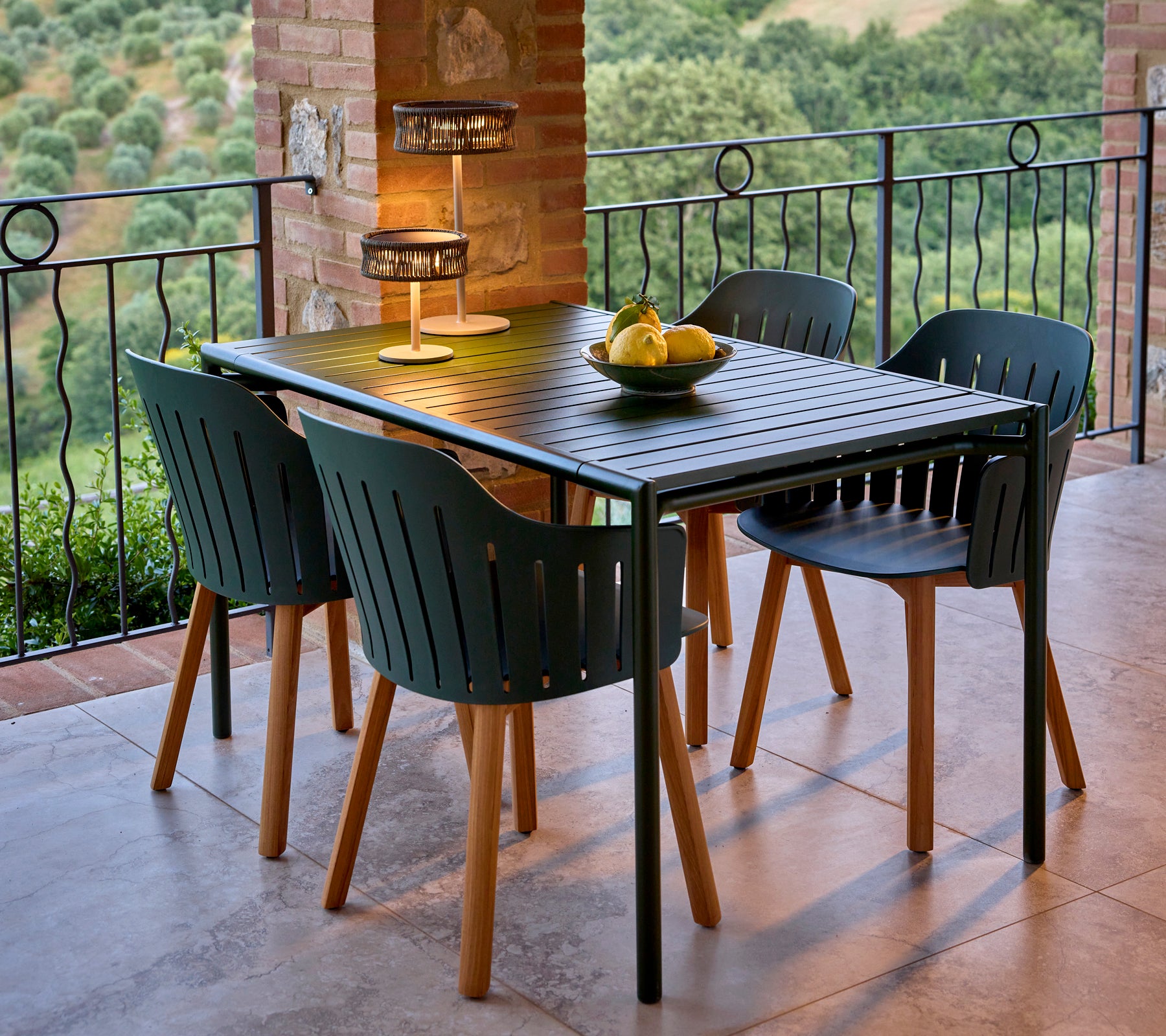 Cane-line Bliss dining table, rectangular - Scandinavian outdoor ...