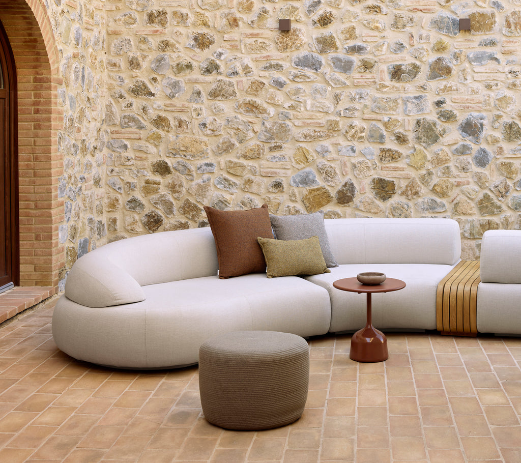 Mellow 6-personers sofa med to sofaborde