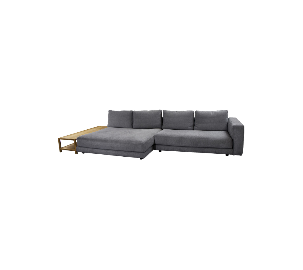 Scale 2-pers. sofa venstre m/dobbelt daybed, armlæn og bord