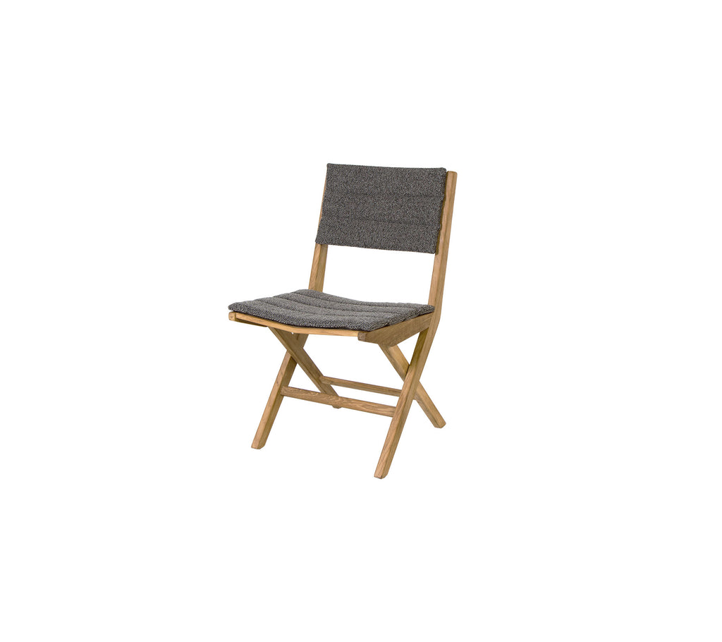 Sæde-/ryghynde, Flip foldestol