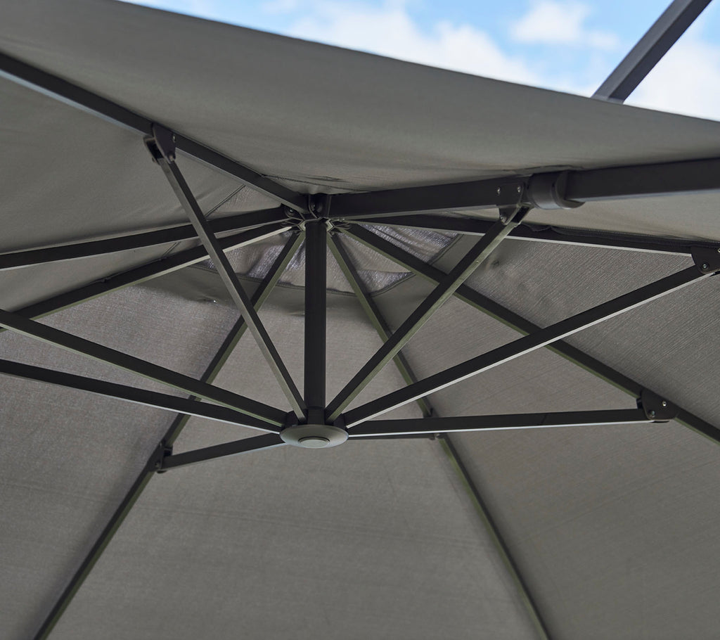 Hyde luxe parasol, 3x4 m