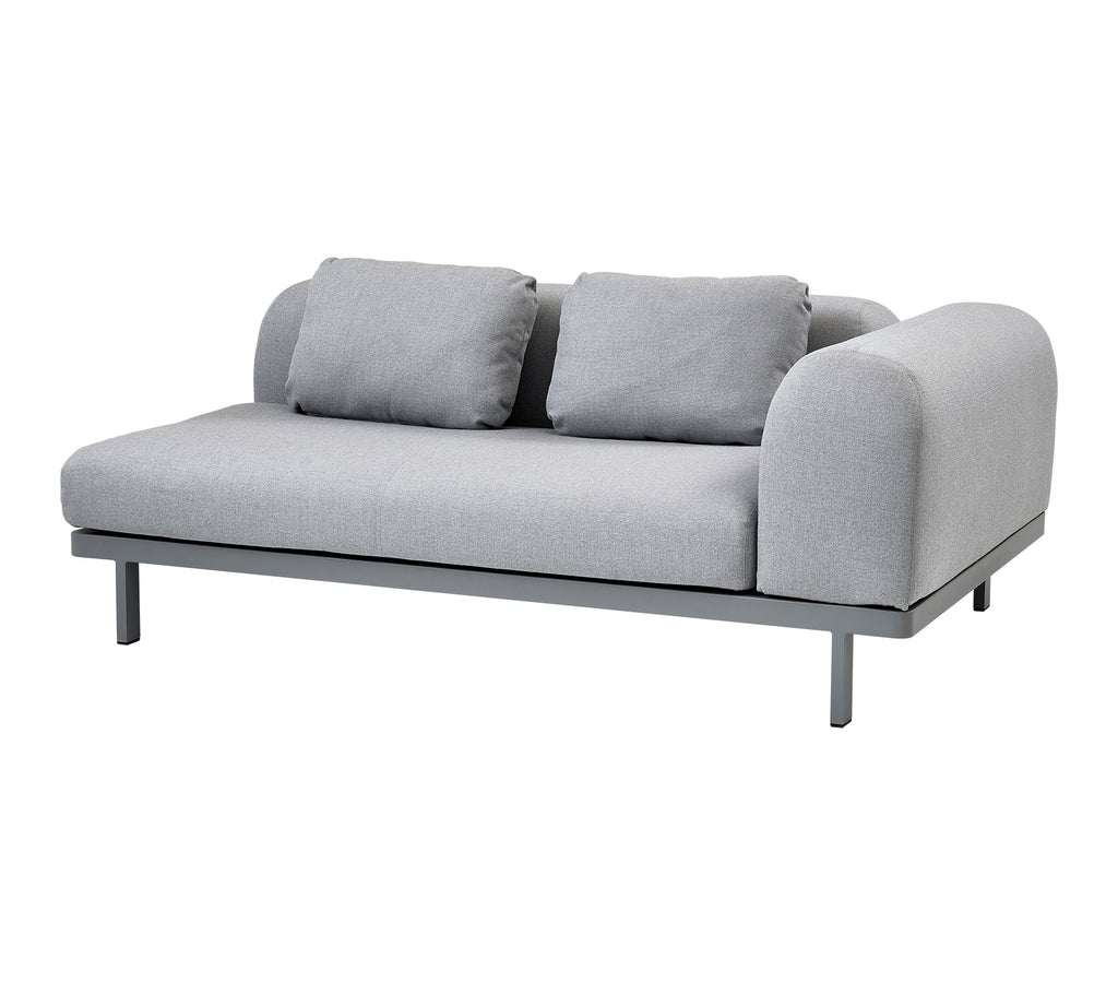 Sidehynde, Space 2-pers. sofa